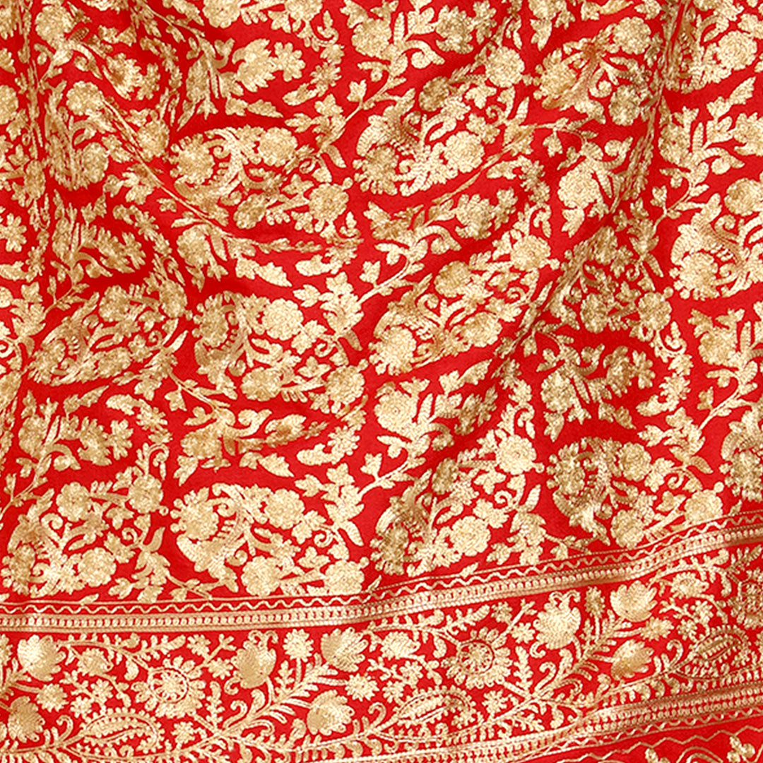 Women's Aari Embroidery Wool Stole