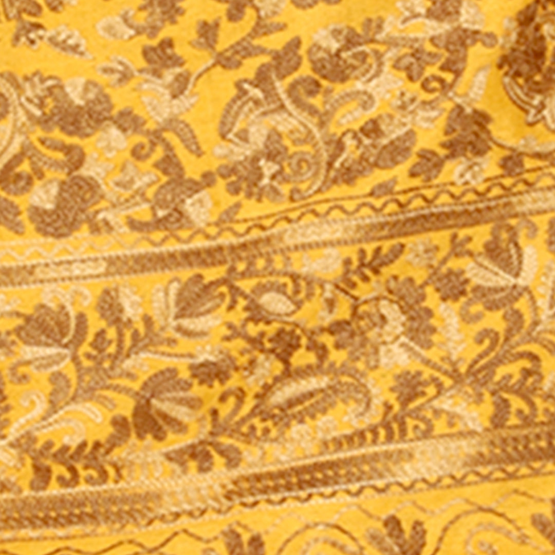 Women's Aari Embroidery Wool Stole