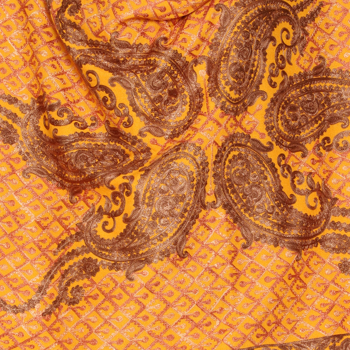 Women's Aari Embroidered Wool Stole