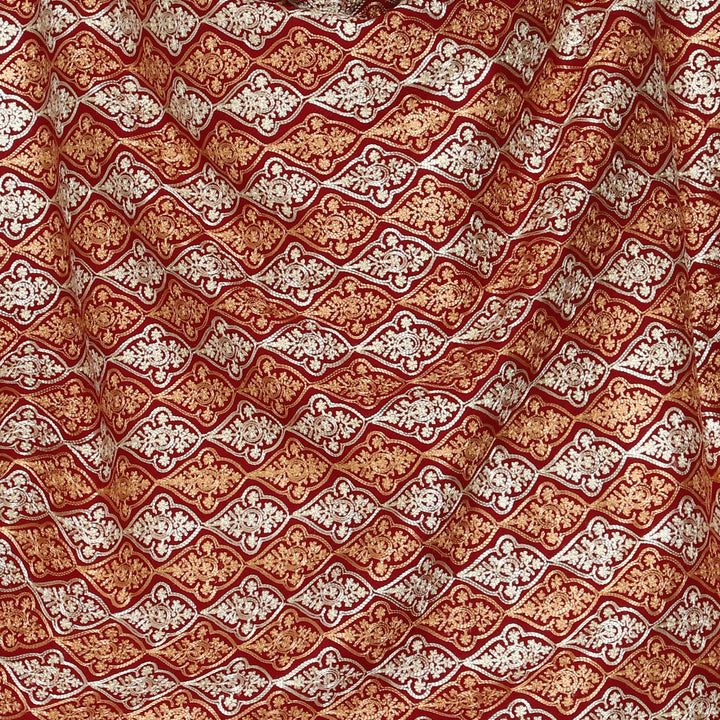 Women's Aari Embroidered Wool Stole