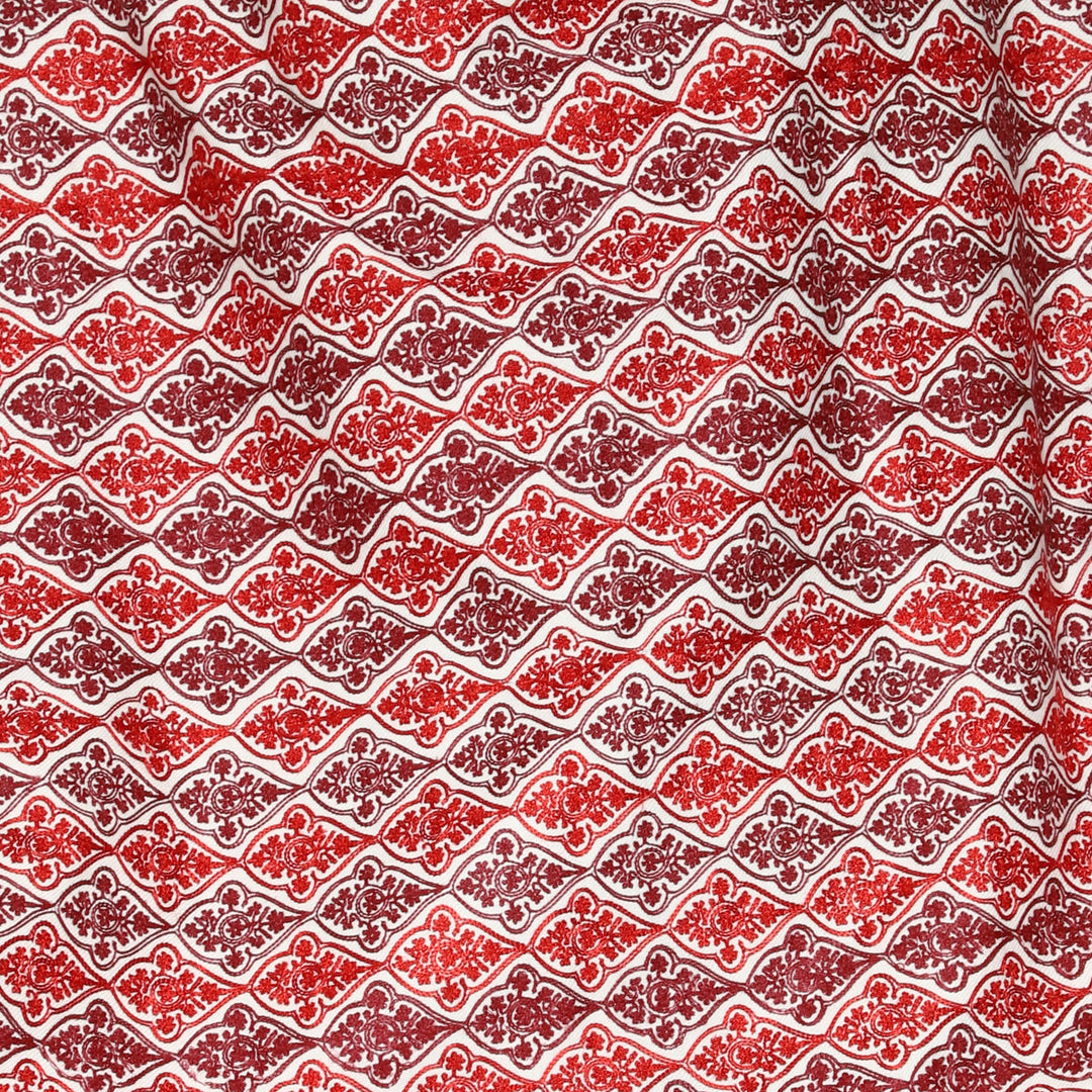 Women's Aari Embroidered Wool Stole