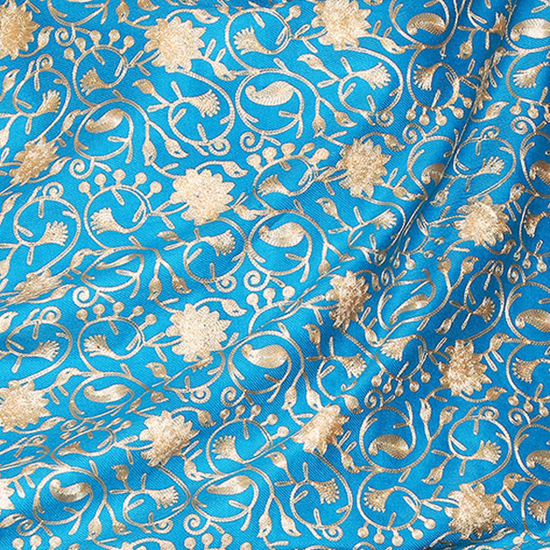 Women's Aari Embroidered Wool Shawl