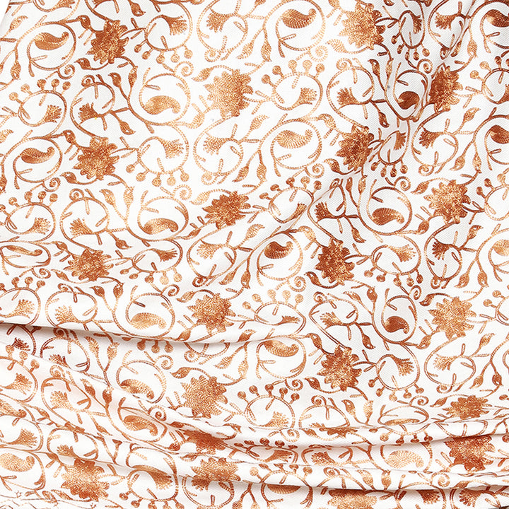 Women's Aari Embroidered Wool Shawl