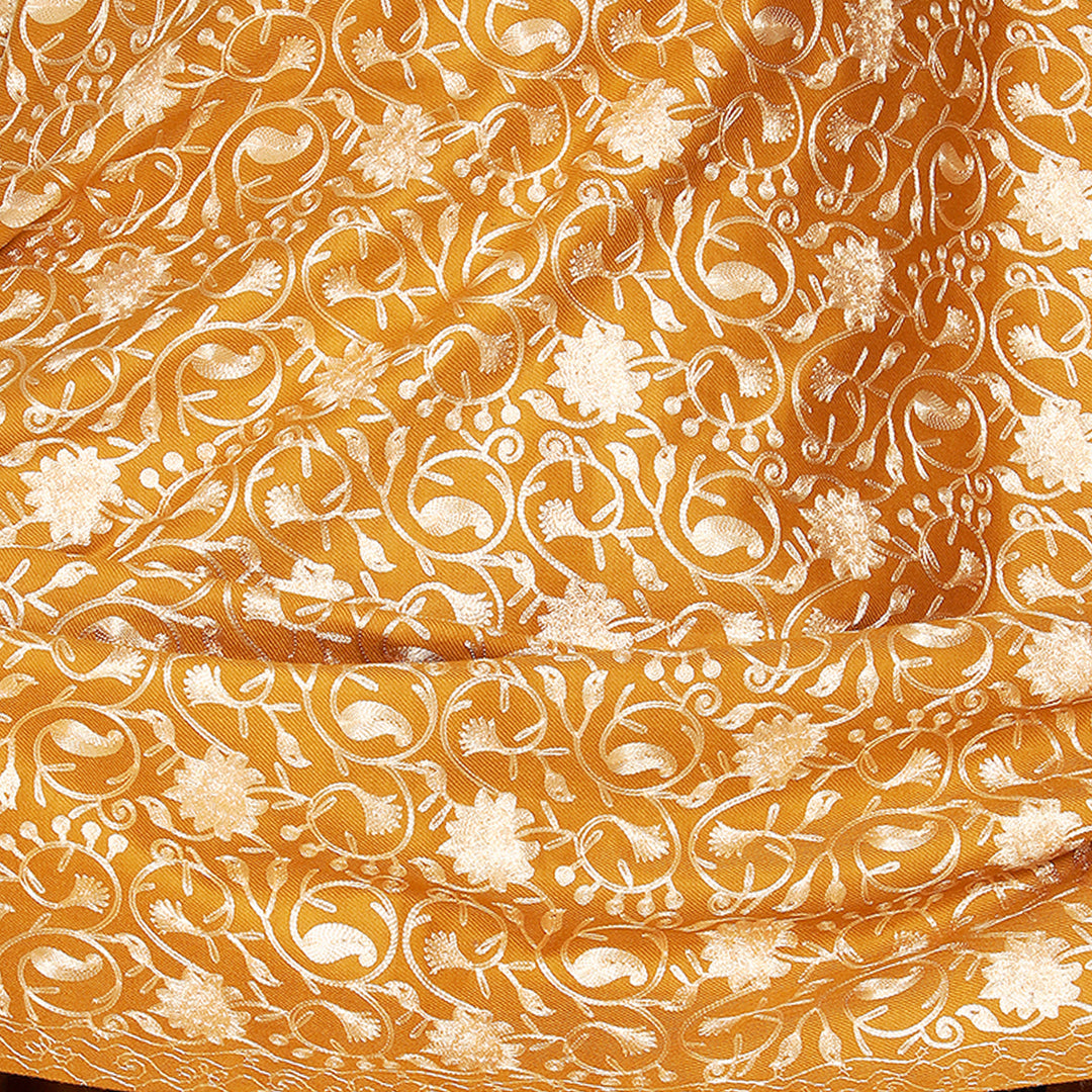 Women's Aari Embroidered Wool Shawl