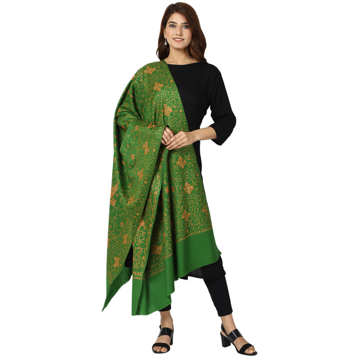 Women's Hand Embroidery Wool Shawl