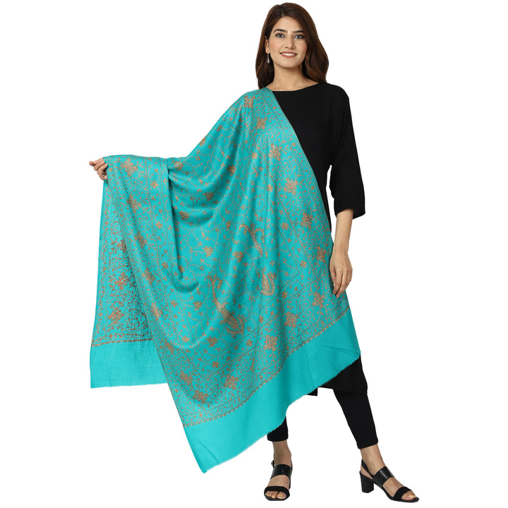 Women's Hand Embroidery Wool Shawl