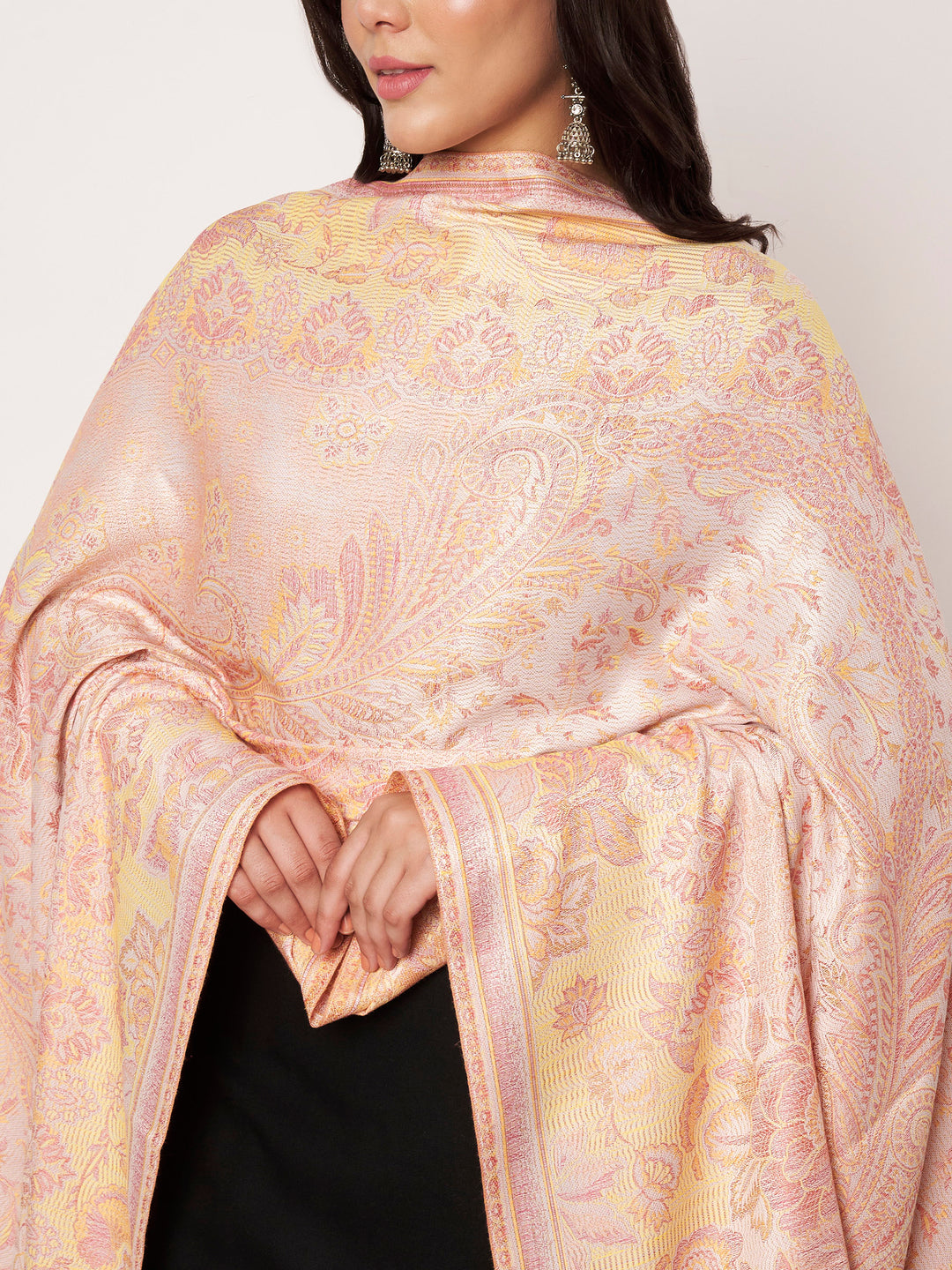 Women's Jamawar Wool Shawl