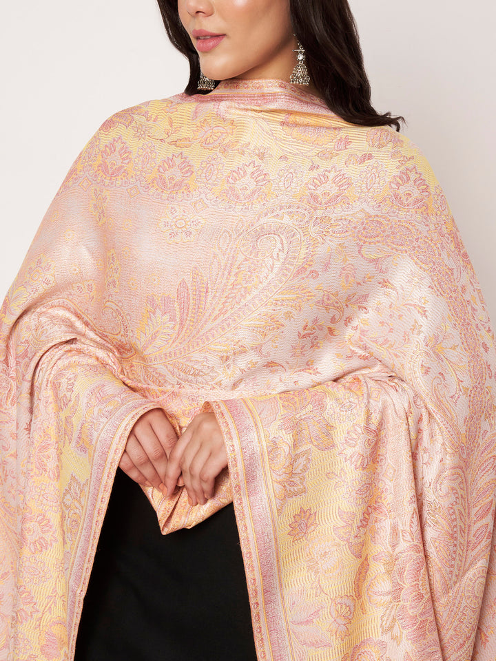 Women's Jamawar Wool Shawl