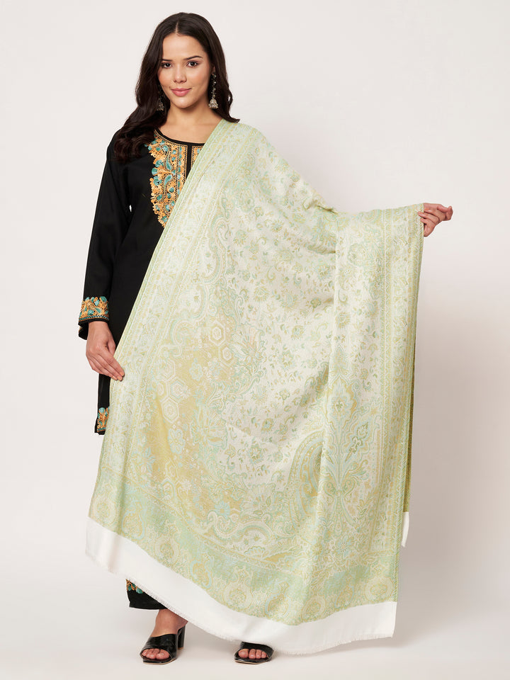 Women's Jamawar Wool Shawl