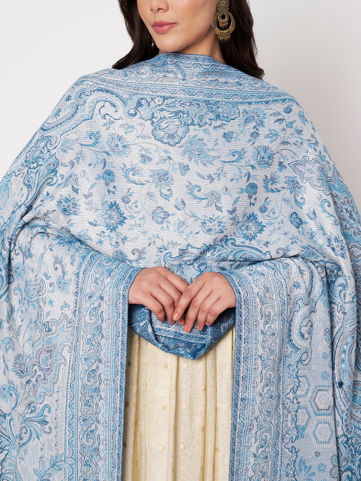 Women's Jamawar Wool Shawl
