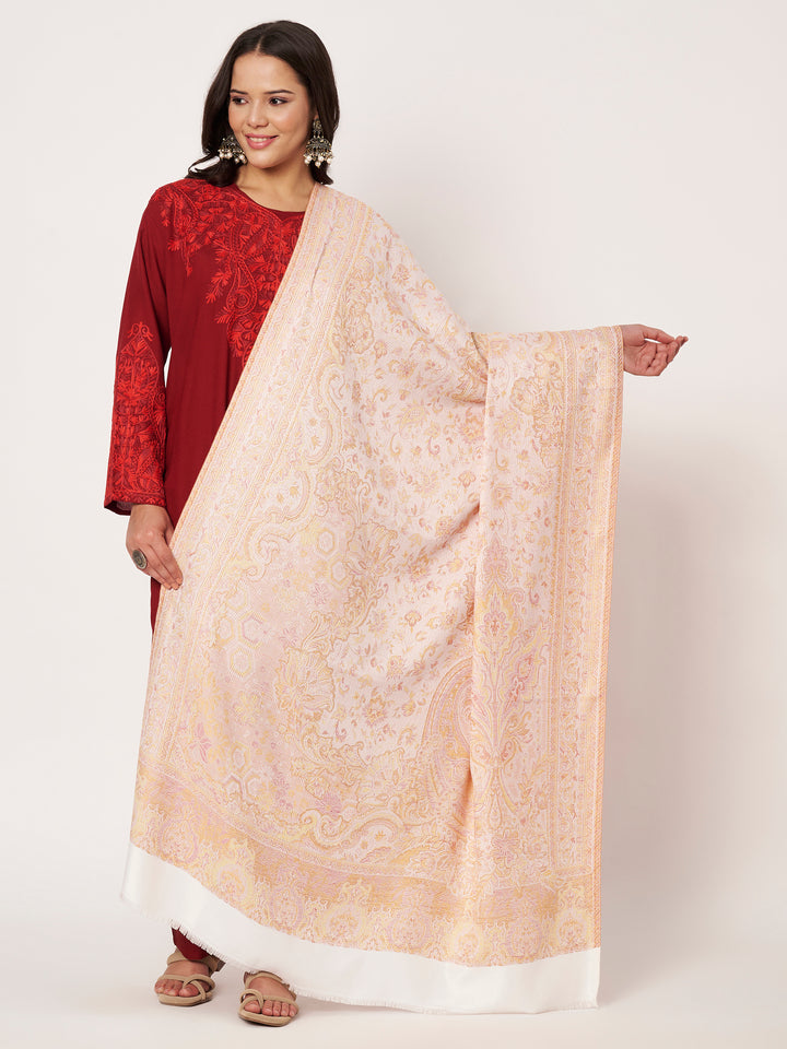 Women's Jamawar Wool Shawl