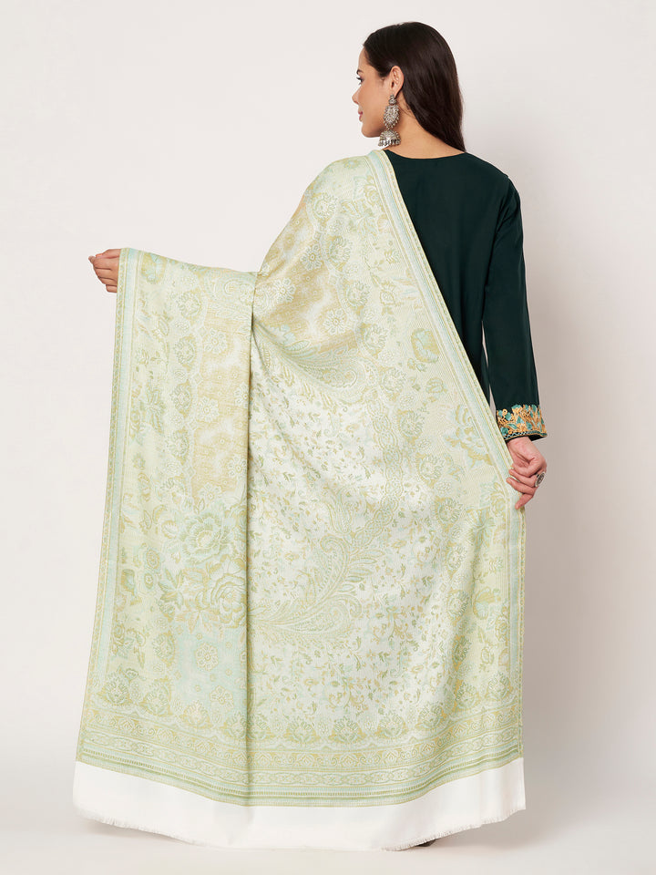 Women's Jamawar Wool Shawl