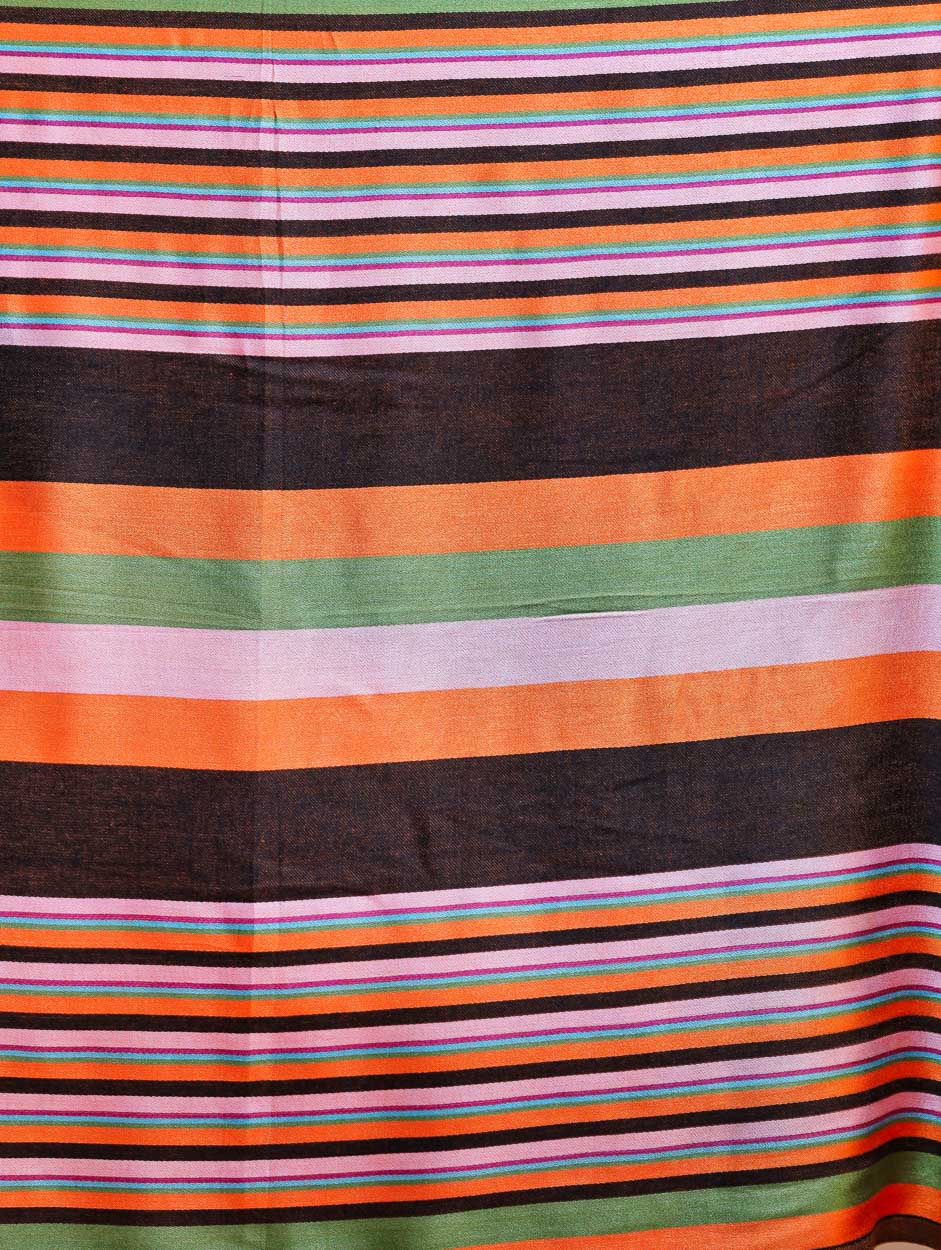 Women's Striped Formal Viscose Stole