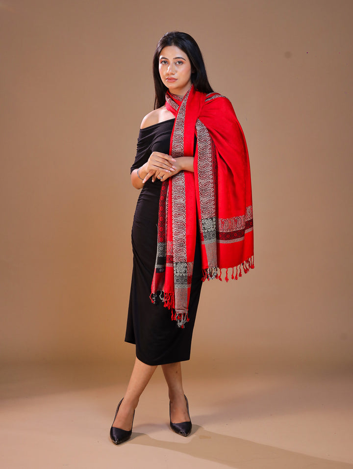 Women's Viscose Wool Stole