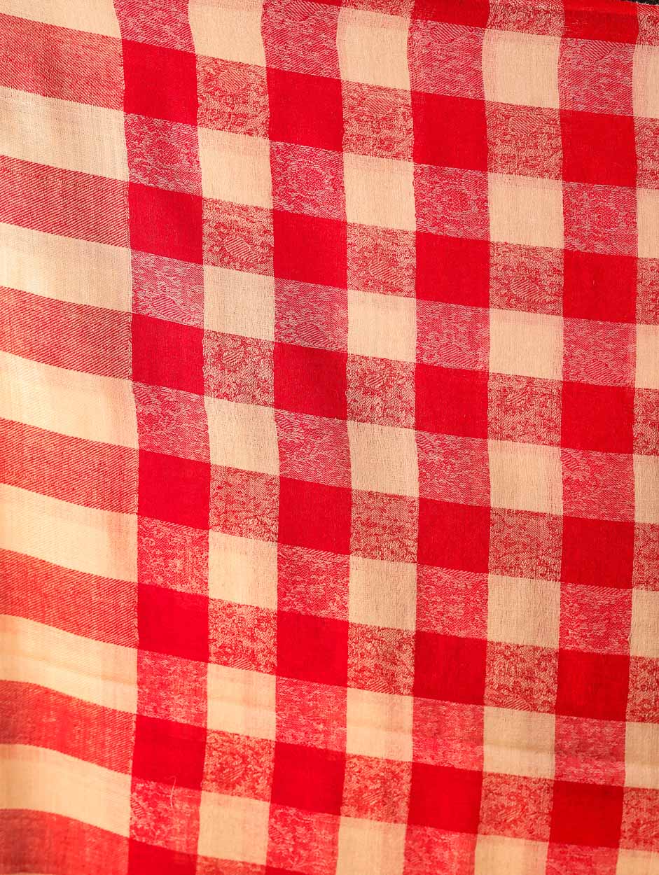 Women's Jamawar Wool Shawl