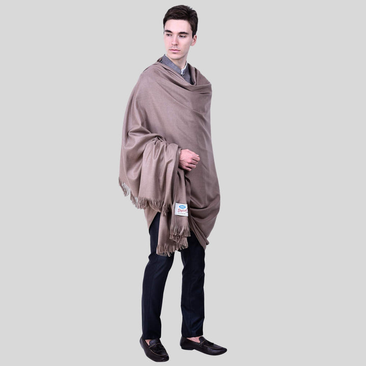Men's Woven Wool Shawl