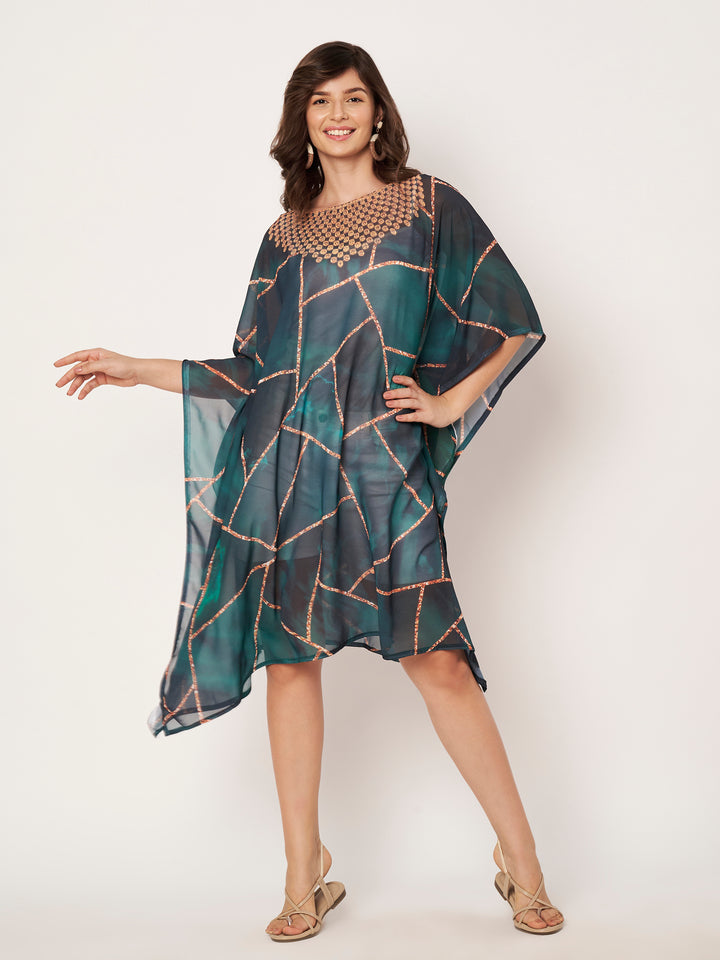 Women's Printed Beach Wear Kaftan