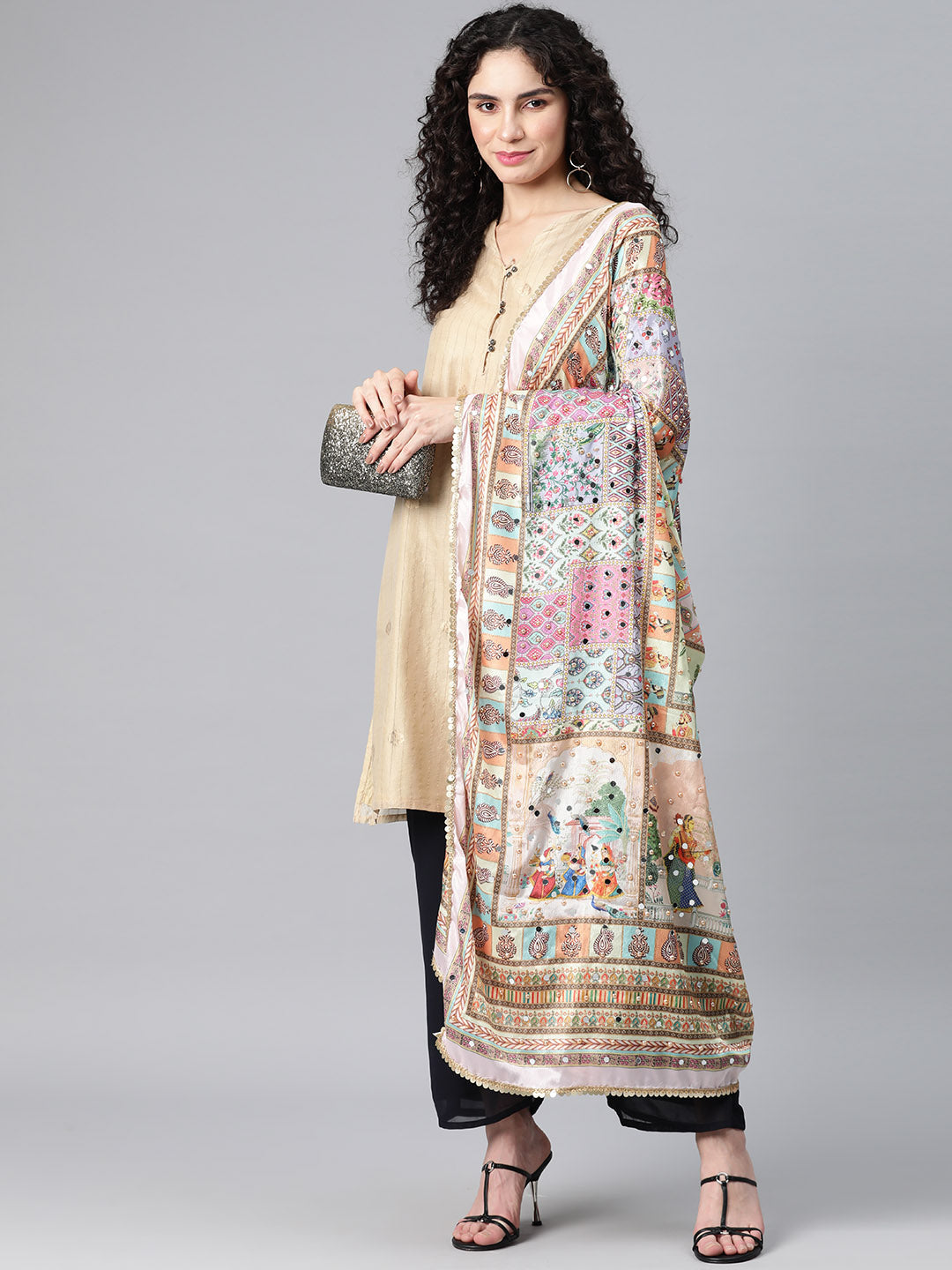 Women's Printed Pakistani Dupatta