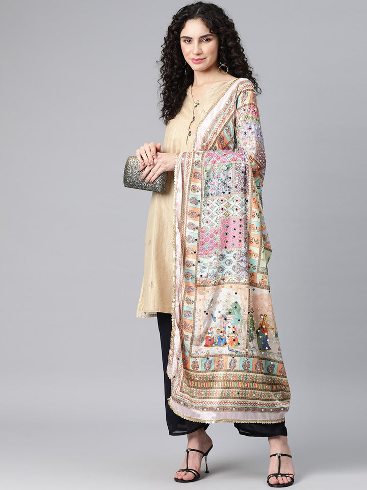 Women's Printed Pakistani Dupatta