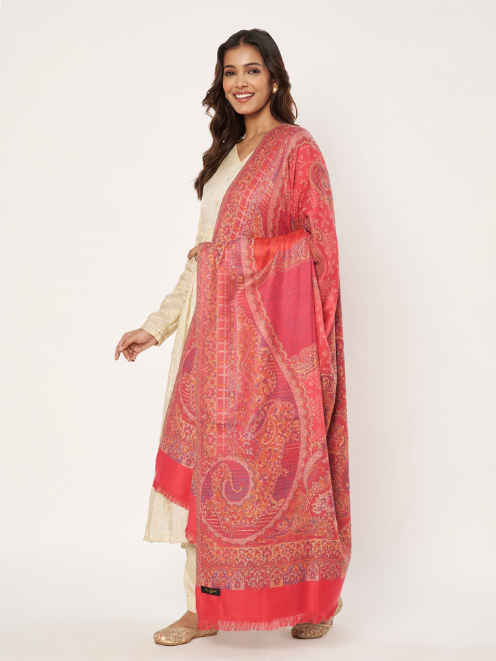 Women's Jamawar Wool Shawl