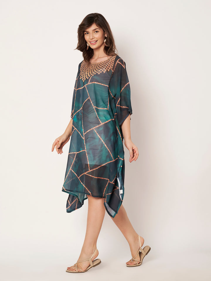 Women's Printed Beach Wear Kaftan