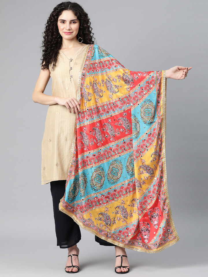 Women's Printed Pakistani Dupatta