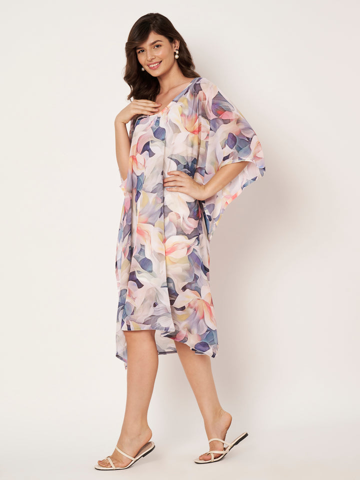 Women's Printed Georgette Beach Wear Kaftan