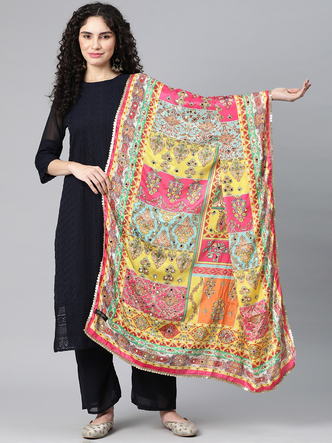 Women's Printed Pakistani Dupatta