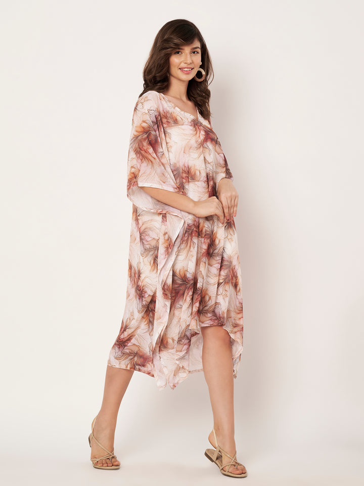 Women's Printed Georgette Beach Wear Kaftan