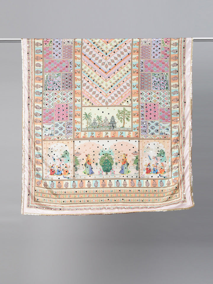 Women's Printed Pakistani Dupatta