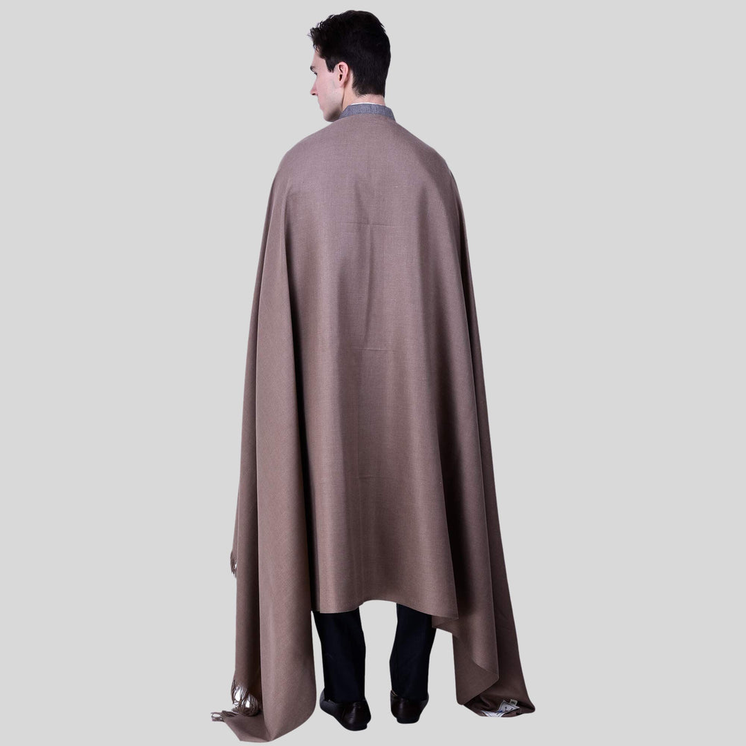 Men's Woven Wool Shawl