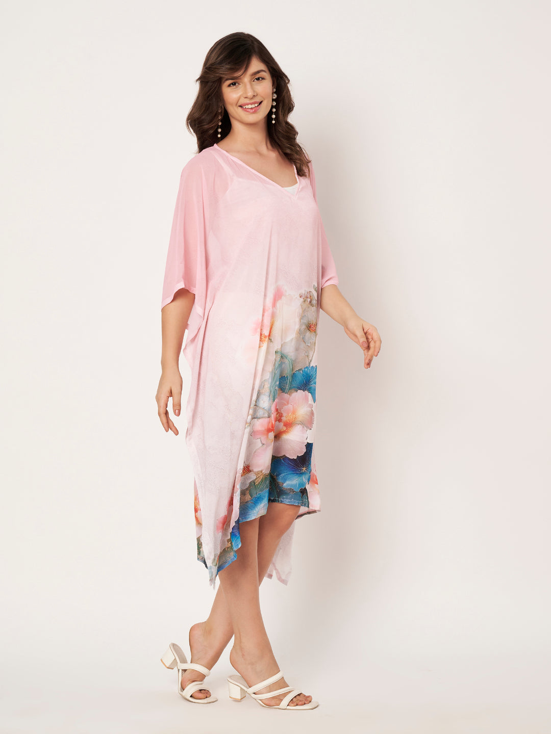 Women's Printed Georgette Beach Wear Kaftan