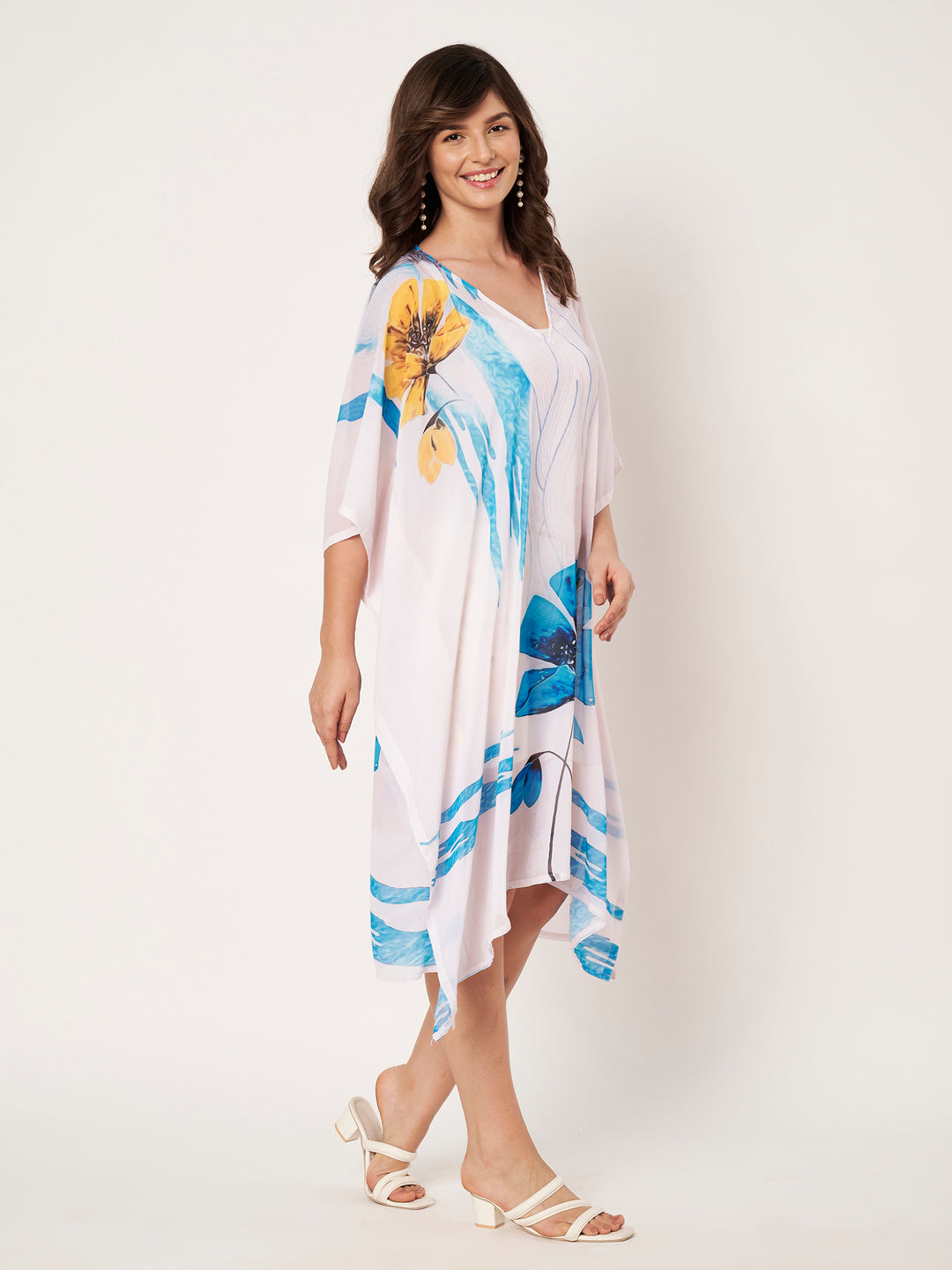 Women's Printed Georgette Beach Wear Kaftan