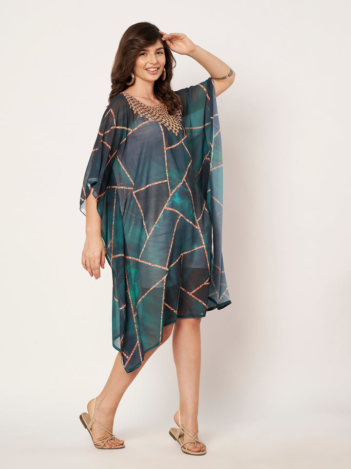 Women's Printed Beach Wear Kaftan