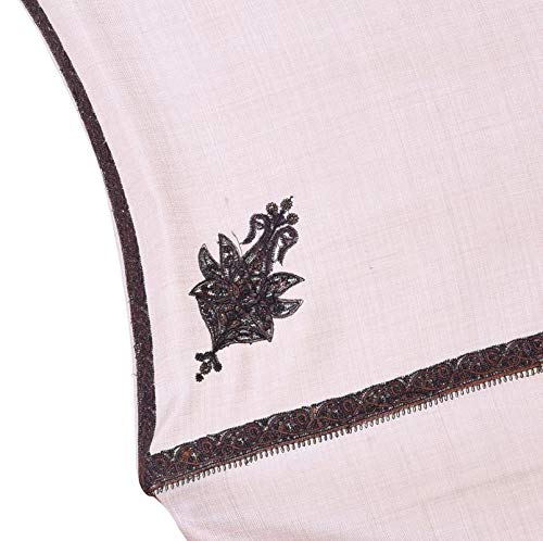 Men's Hand Embroidered Wool Shawl