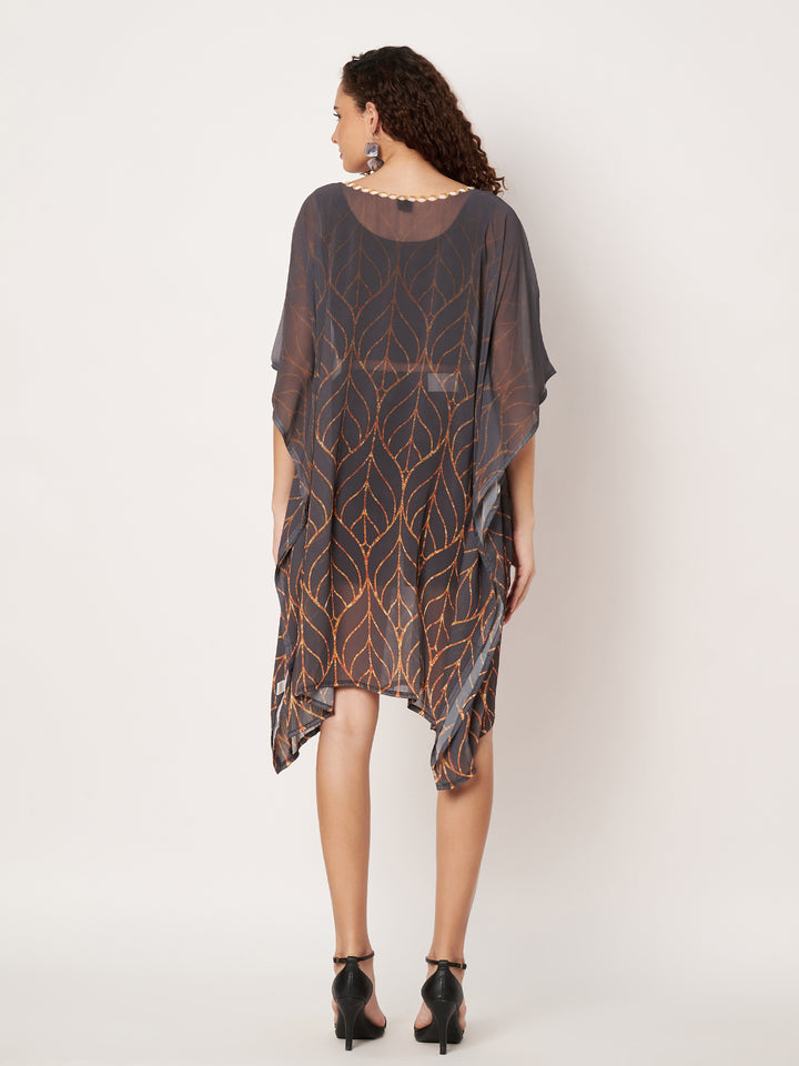Women's Printed Georgette Beach Wear Kaftan