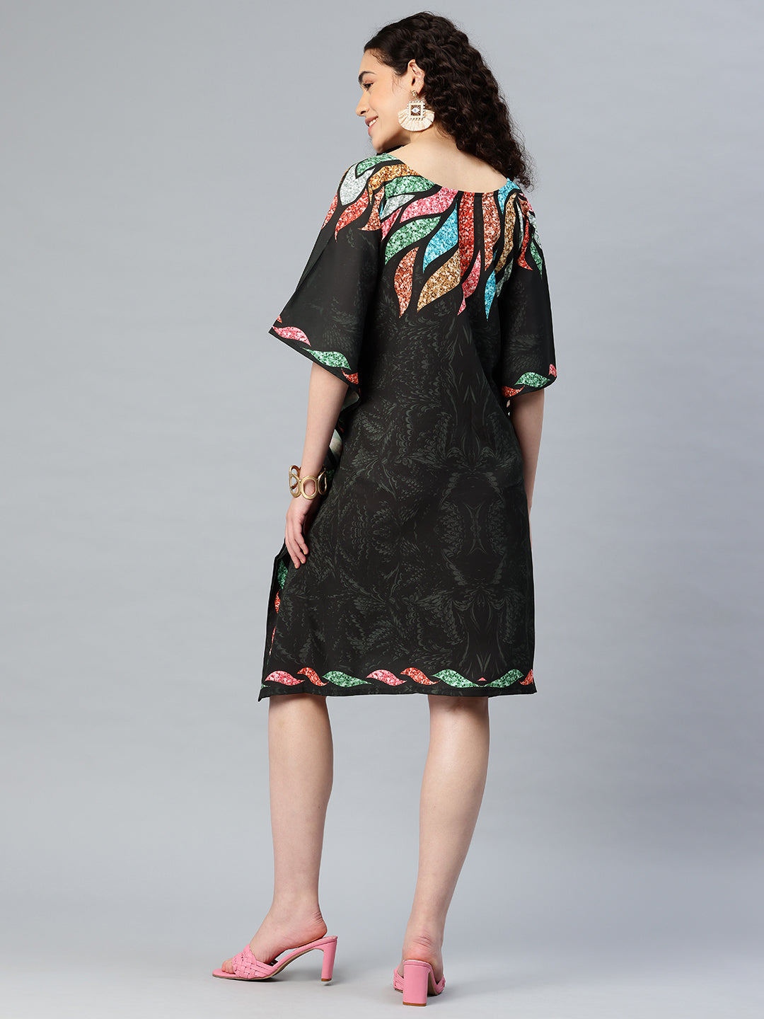Women's Printed Kaftan Kurti