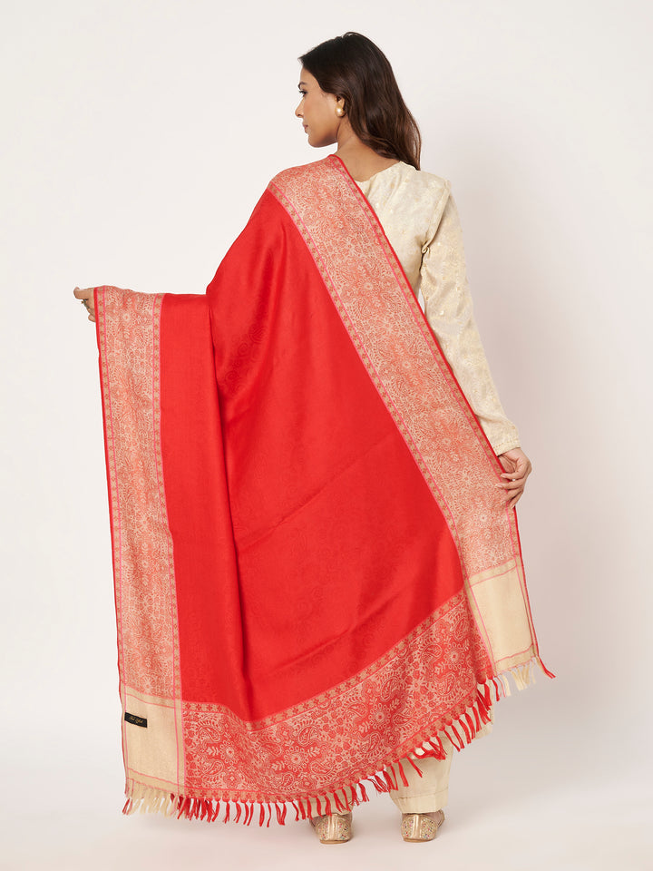 Women's Jamawar Wool Shawl