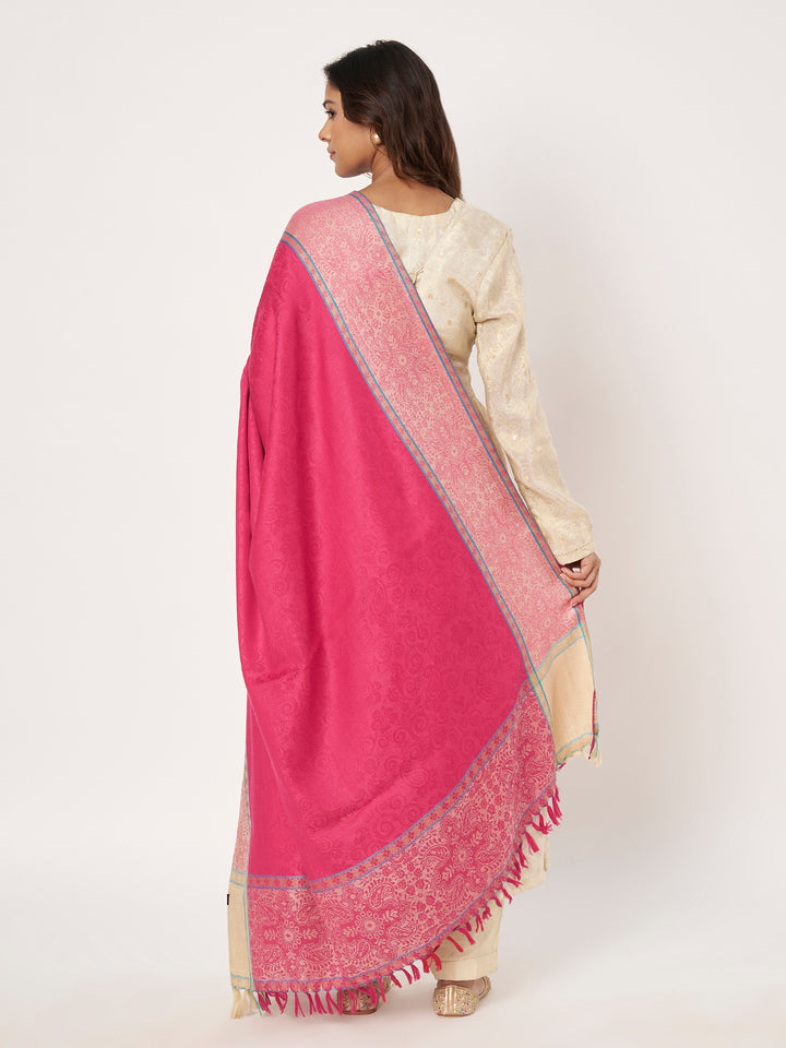 Women's Jamawar Wool Shawl