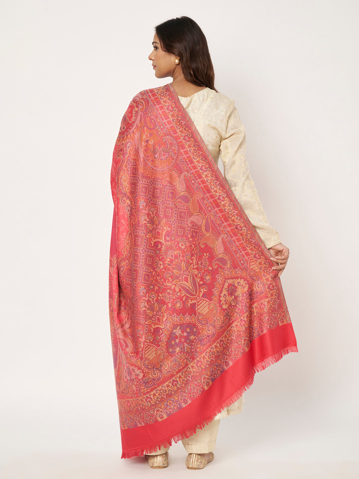 Women's Jamawar Wool Shawl