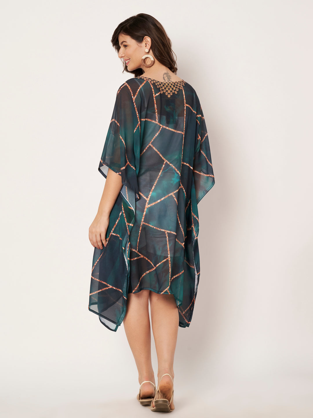 Women's Printed Beach Wear Kaftan