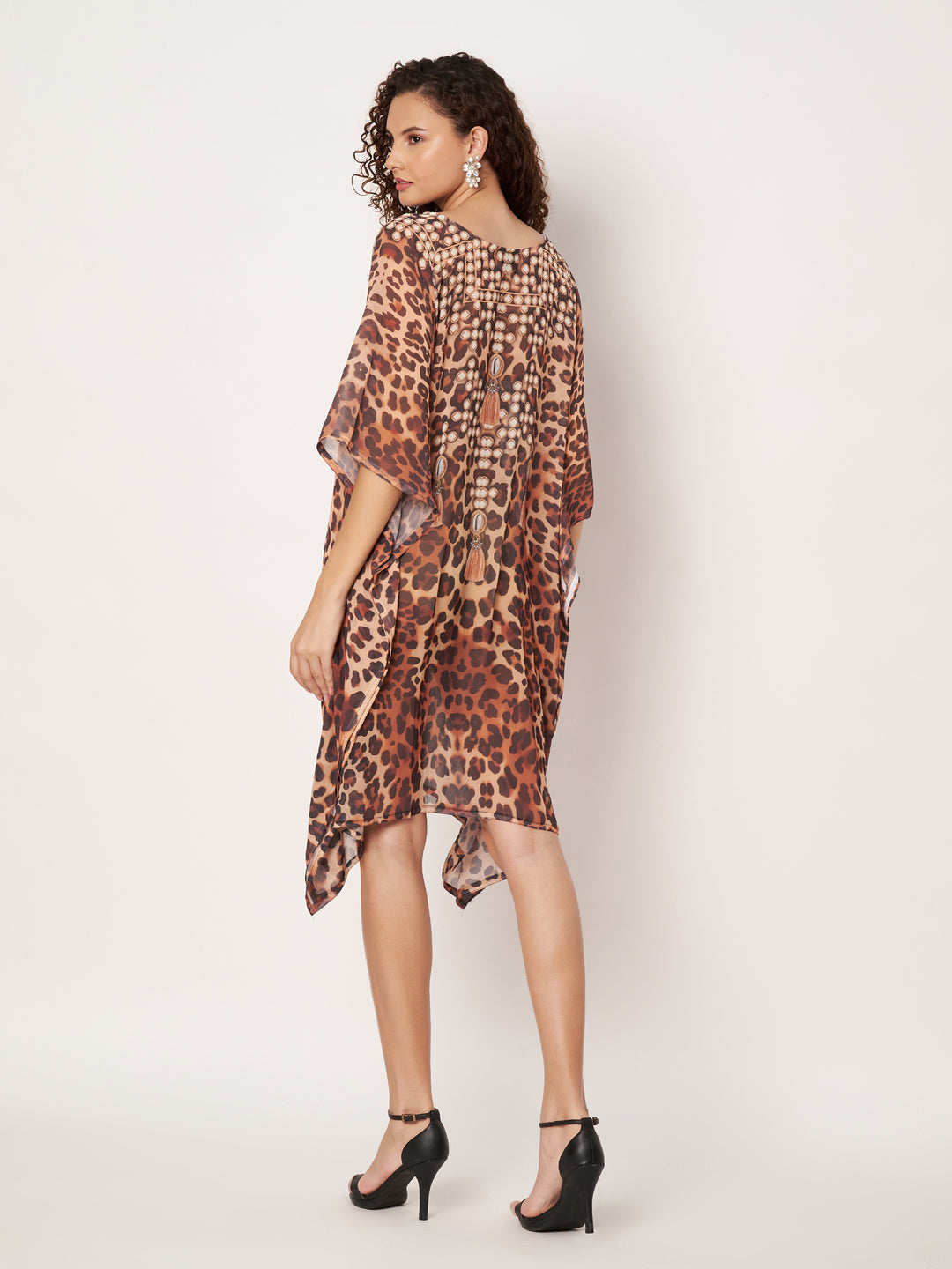Women's Printed Georgette Beach Wear Kaftan