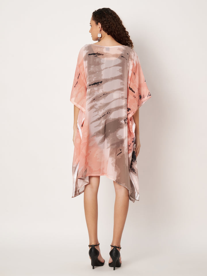Women's Printed Georgette Beach Wear Kaftan
