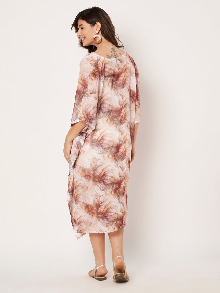 Women's Printed Georgette Beach Wear Kaftan