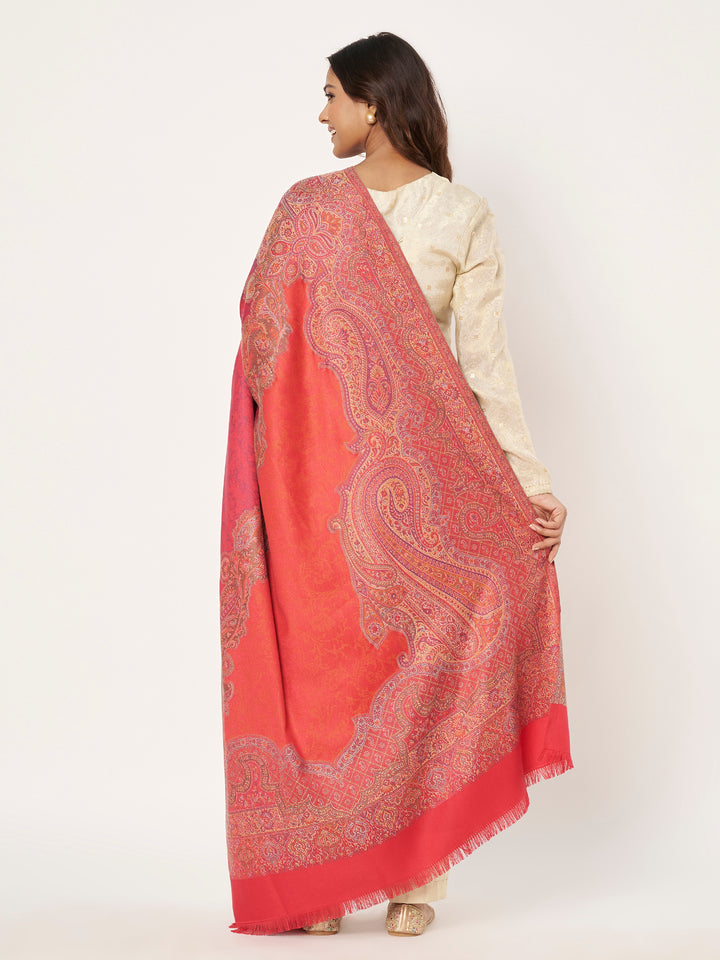Women's Jamawar Wool Shawl