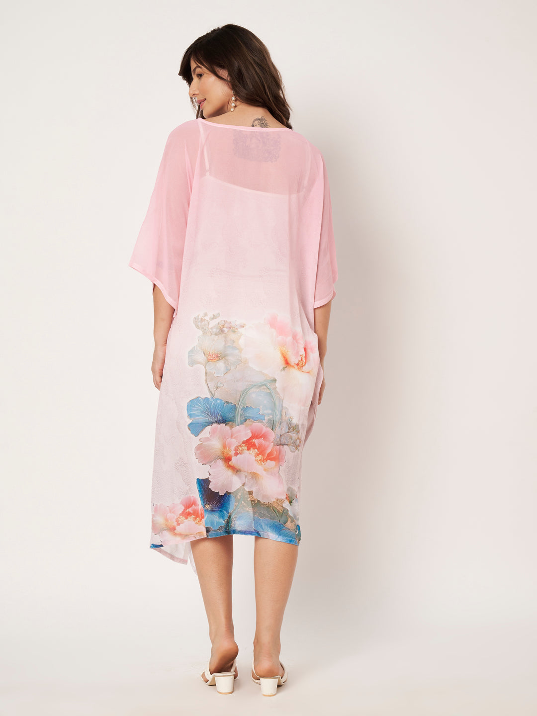 Women's Printed Georgette Beach Wear Kaftan