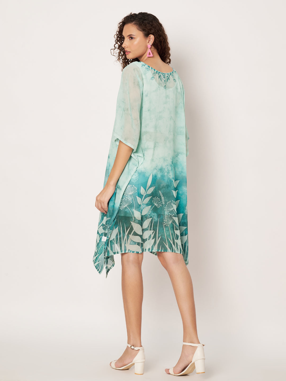 Women's Printed Georgette Beach Wear Kaftan