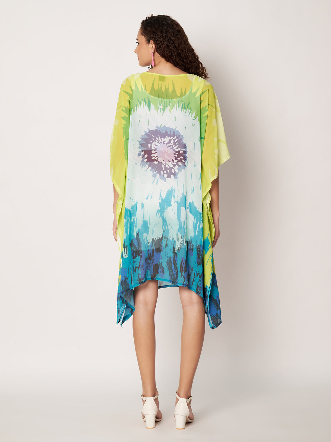 Women's Printed Georgette Beach Wear Kaftan