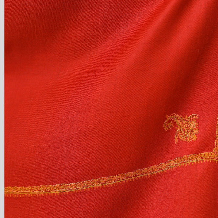 SWI स्टाइलिश पश्मीना शॉल महिलाओं के लिए, कश्मीरी हाथ की कढ़ाई - 926, साइज़ 40 X 80 इंच