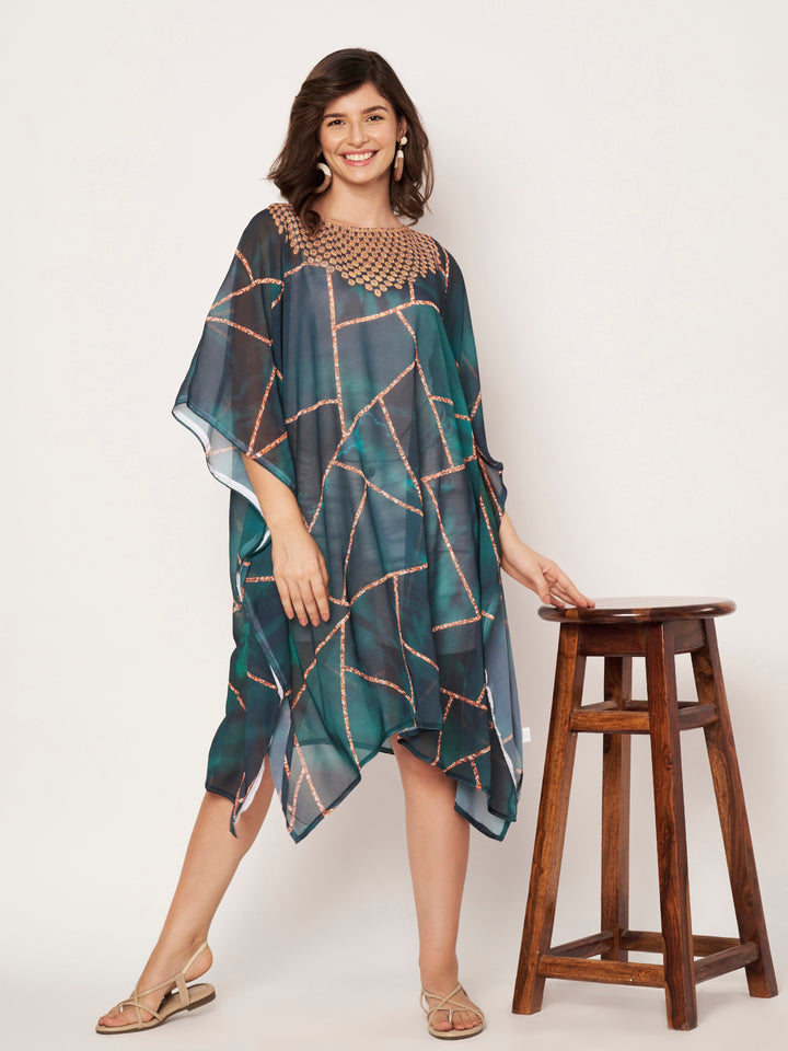 Women's Printed Beach Wear Kaftan